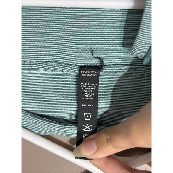 NWOT Glyder Striped 1/4 Zip Up Tahoe AirFlex Long Sleeve Shirt Men's XL - Picture 7 of 13